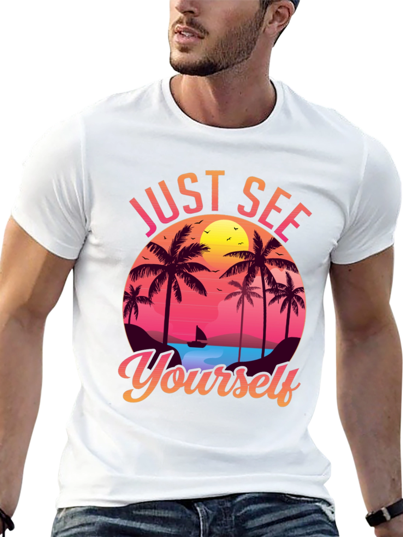 Just See Yourself Graphic T-Shirt