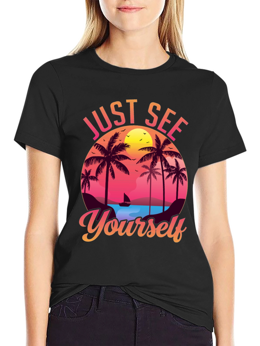 Just See Yourself Graphic T-Shirt