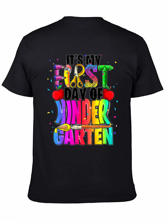 First Day of Kindergarten Graphic Tee