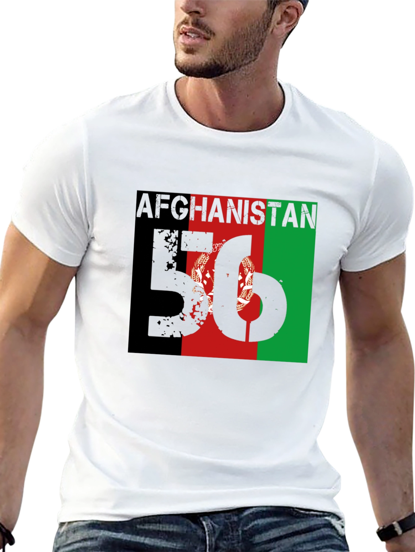 Afghanistan Flag T-Shirt - National Pride Tee