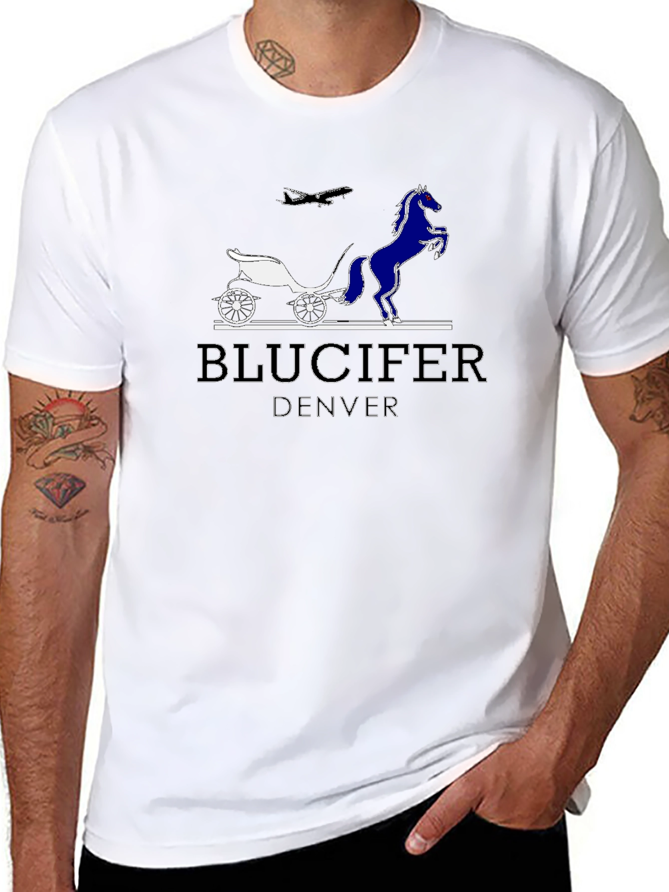 Blucifer Denver T-Shirt