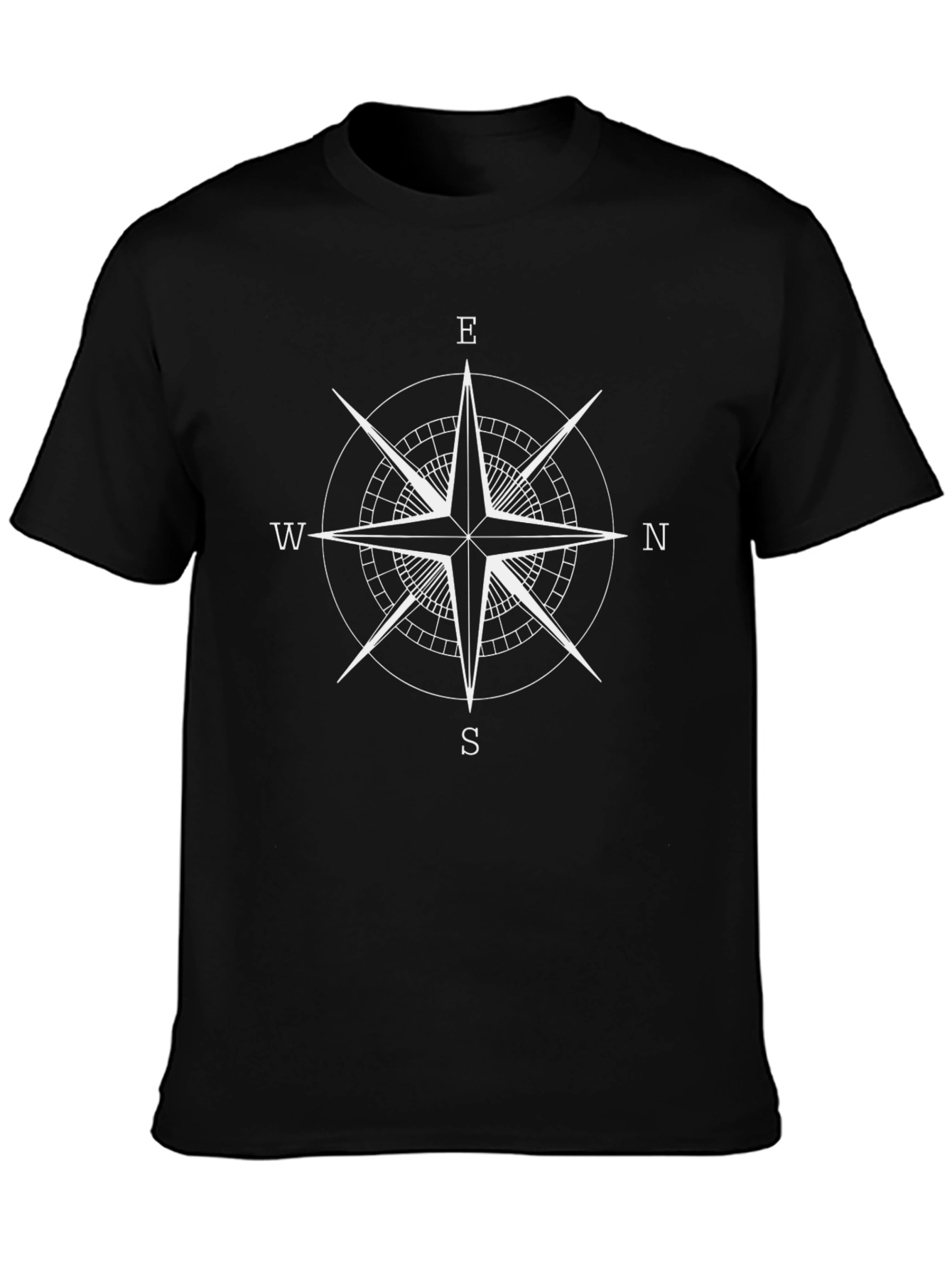 Compass Rose Graphic T-Shirt