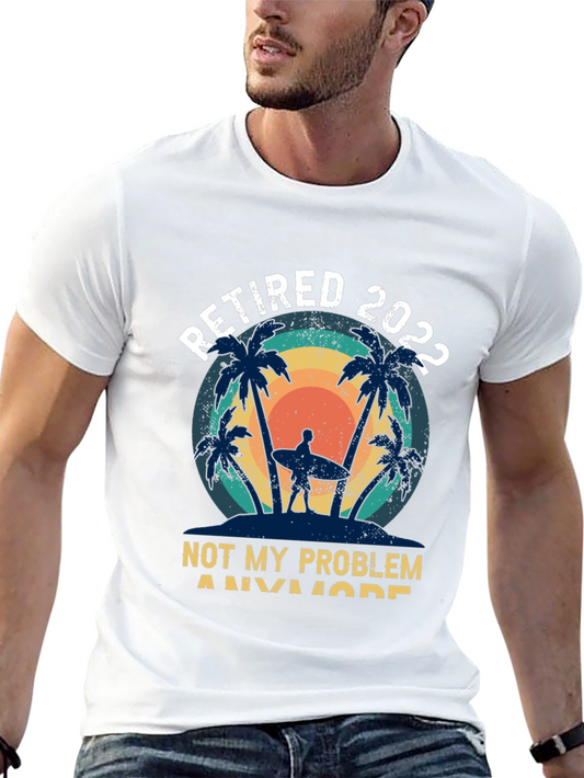 Retired 2022 T-Shirt - Beach Theme