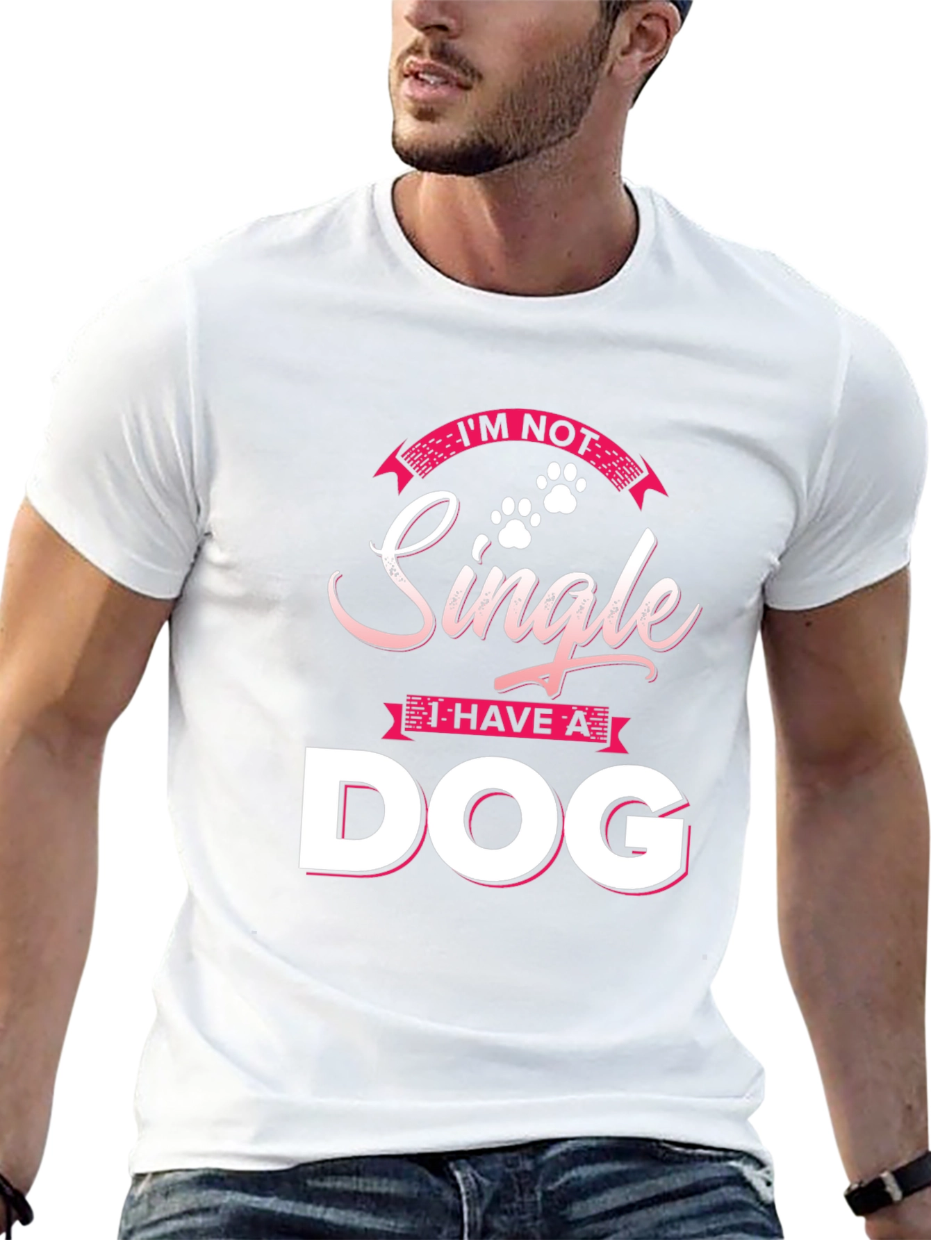 Im Not Single I Have a Dog T-Shirt