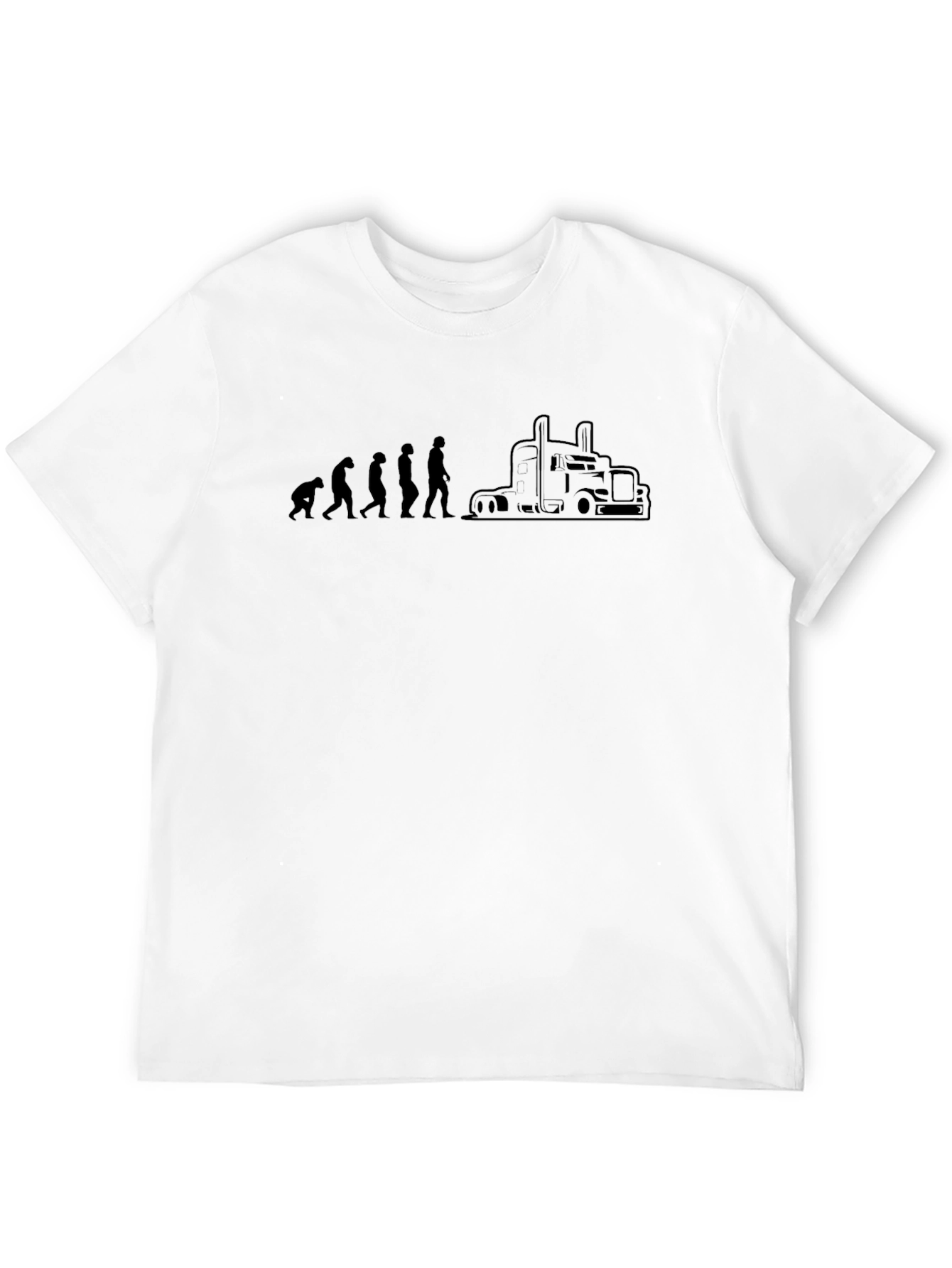 Evolution Trucker T-Shirt - Drive into Style!