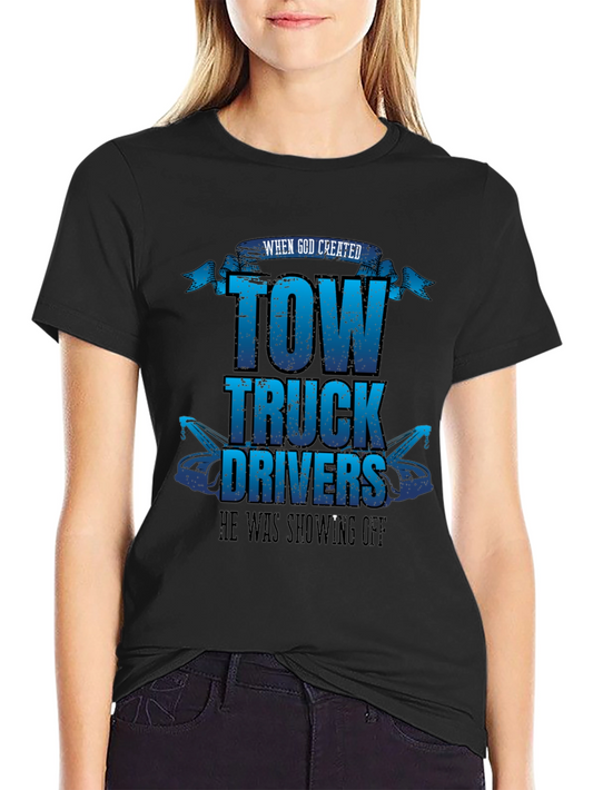 Tow Truck Driver Graphic Tee