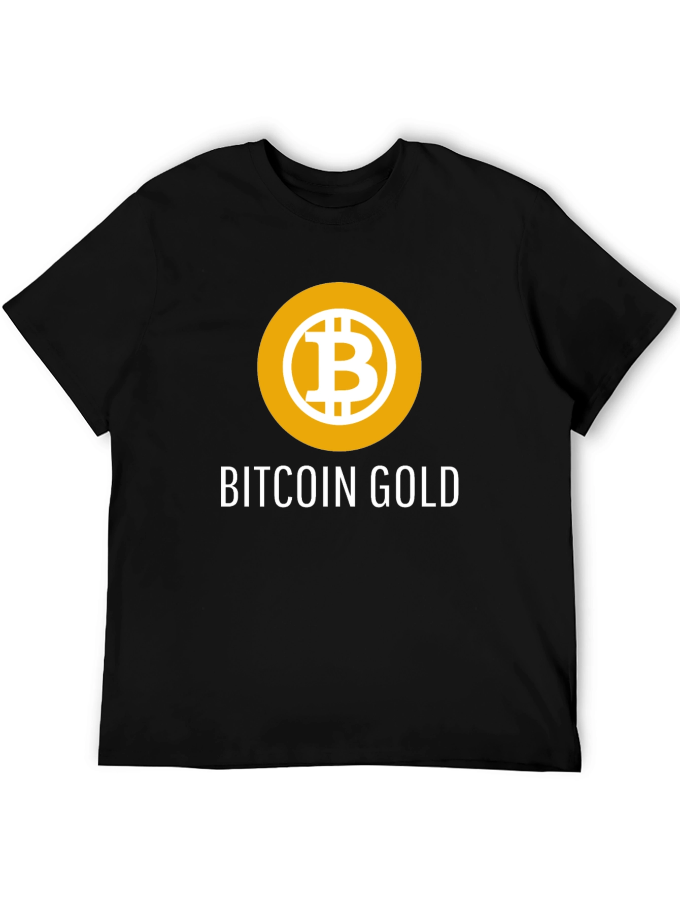 Bitcoin Gold Black T-Shirt