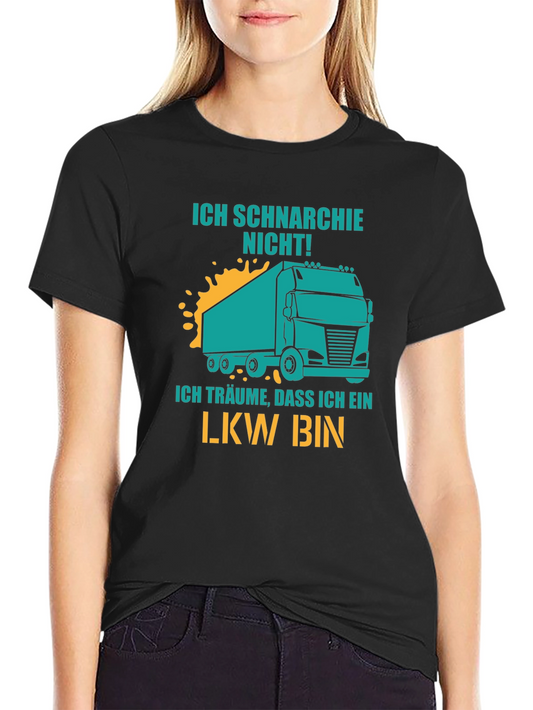 Ich Schnarchie Nicht! Trucker T-Shirt