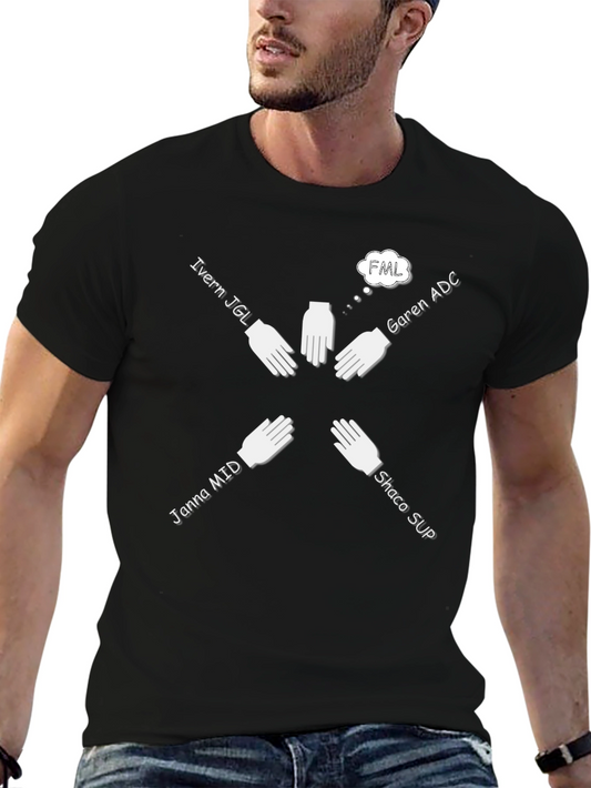 League of Legends FML Black Tee