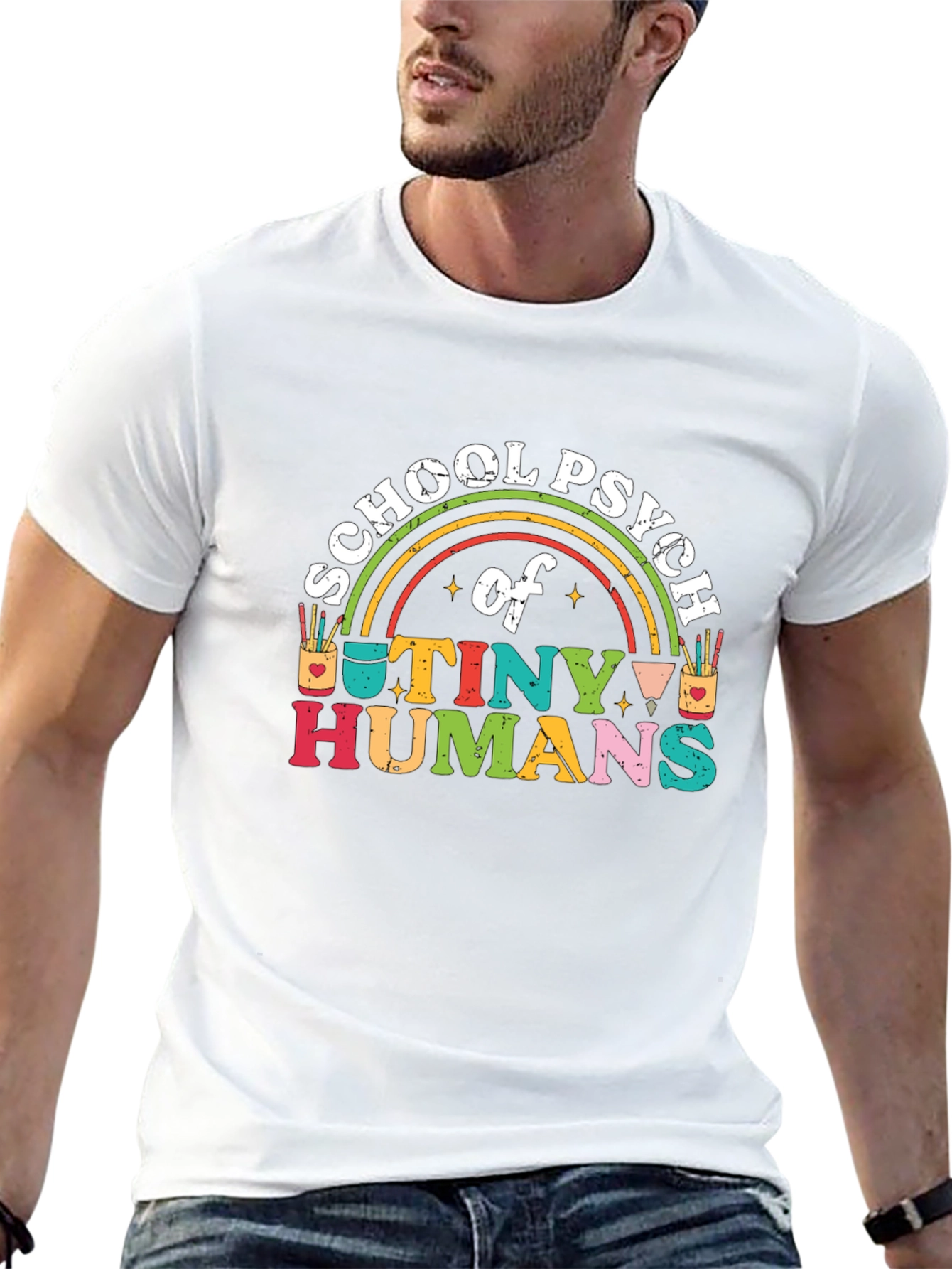 School Psych of Tiny Humans T-Shirt