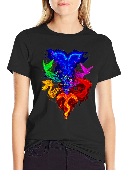 Rise Pride Phoenix Graphic T-Shirt