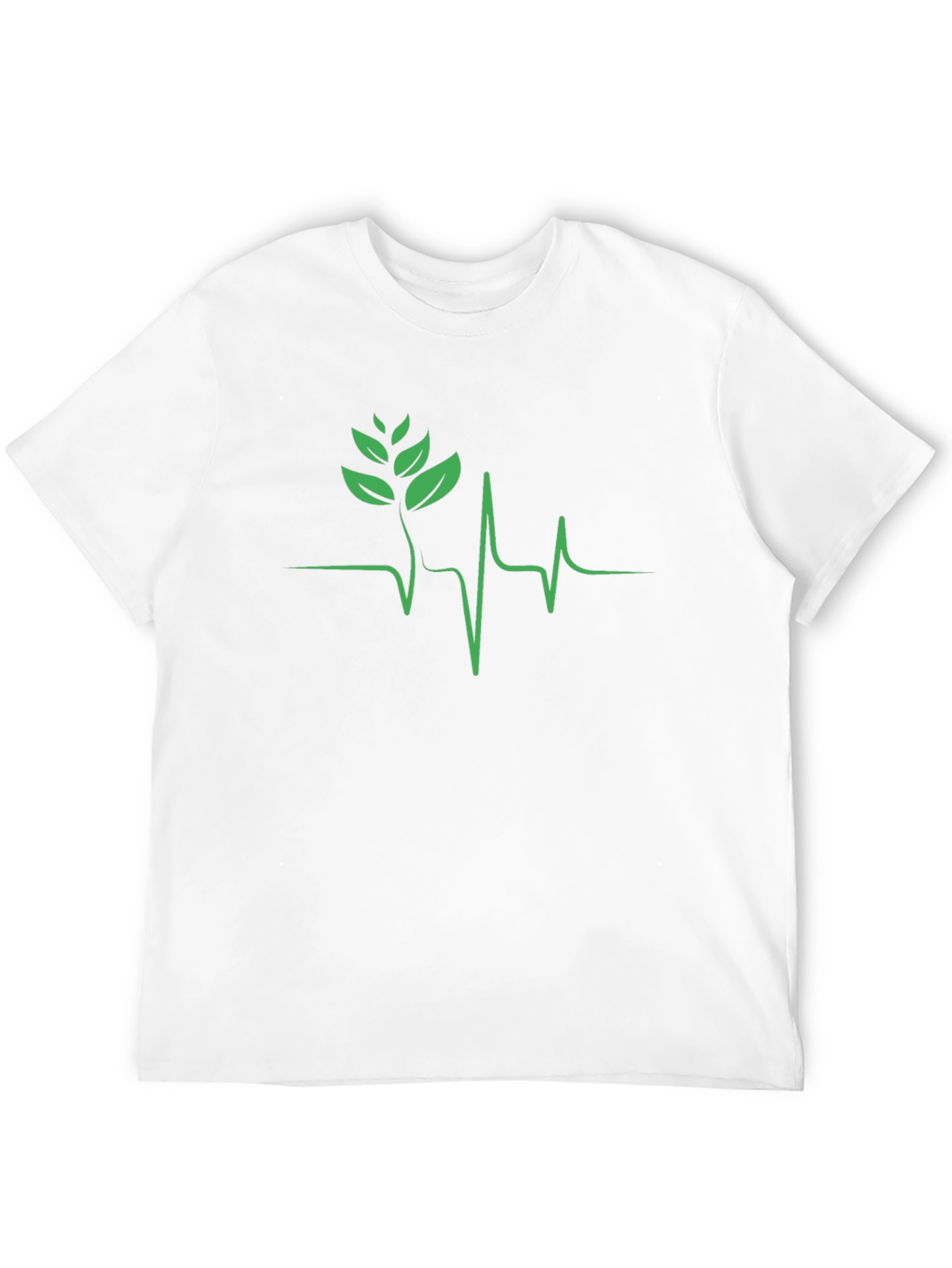 Nature Heartbeat Black T-Shirt