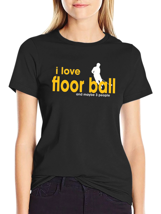 I Love Floorball T-Shirt