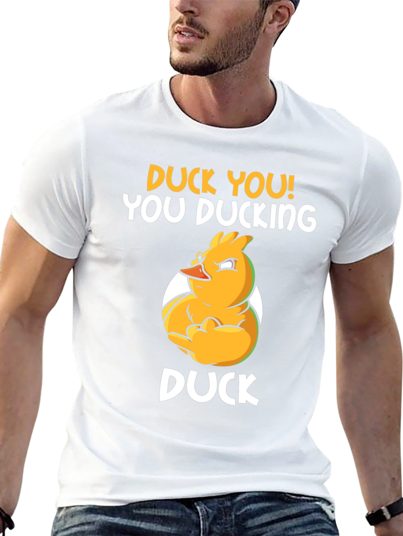 Duck You! Funny Graphic T-Shirt