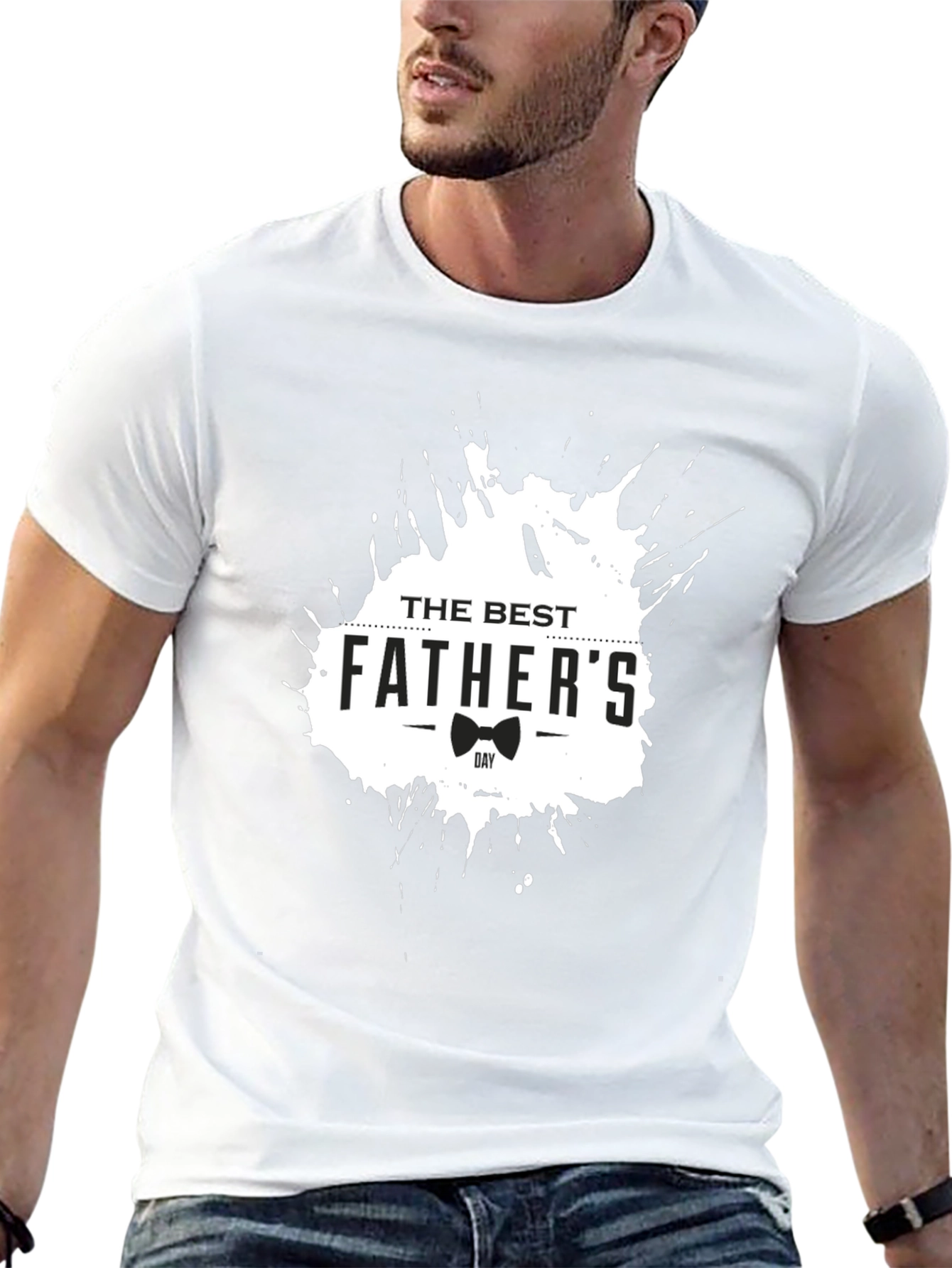 Best Fathers Day T-Shirt - Black