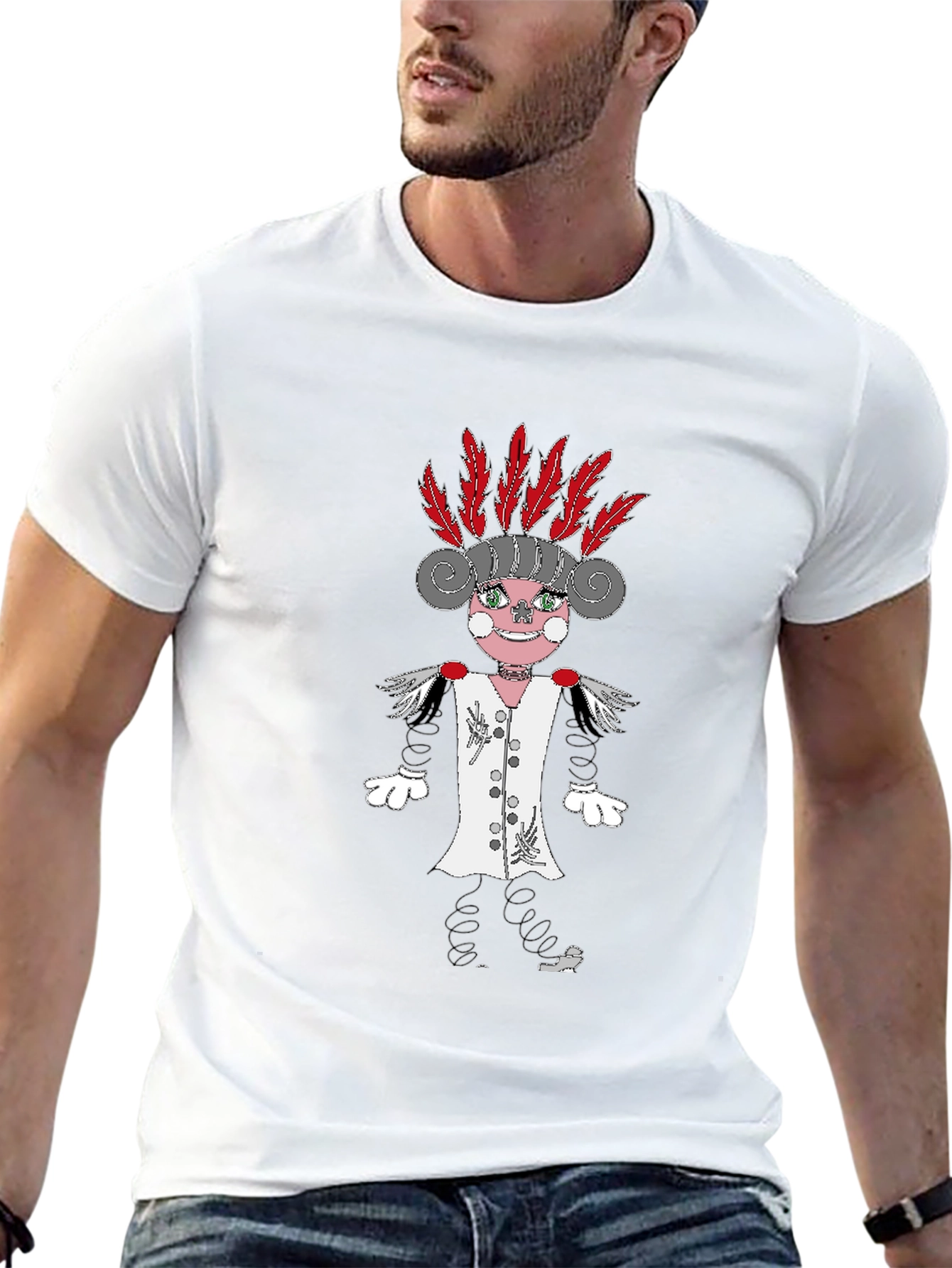 Whimsical Character Graphic Tee