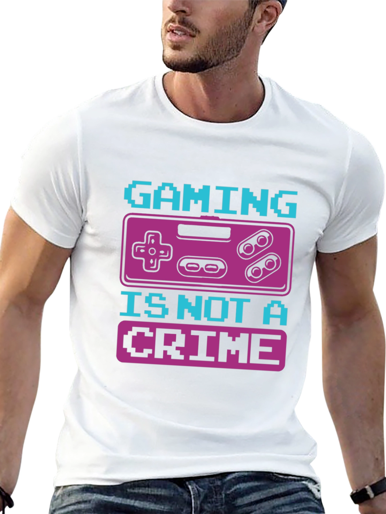 Gaming is Not A Crime T-Shirt