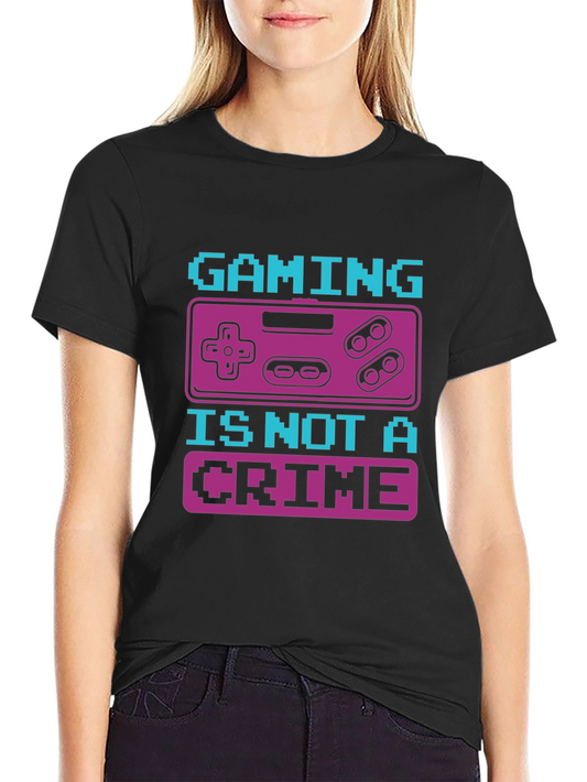 Gaming is Not A Crime T-Shirt