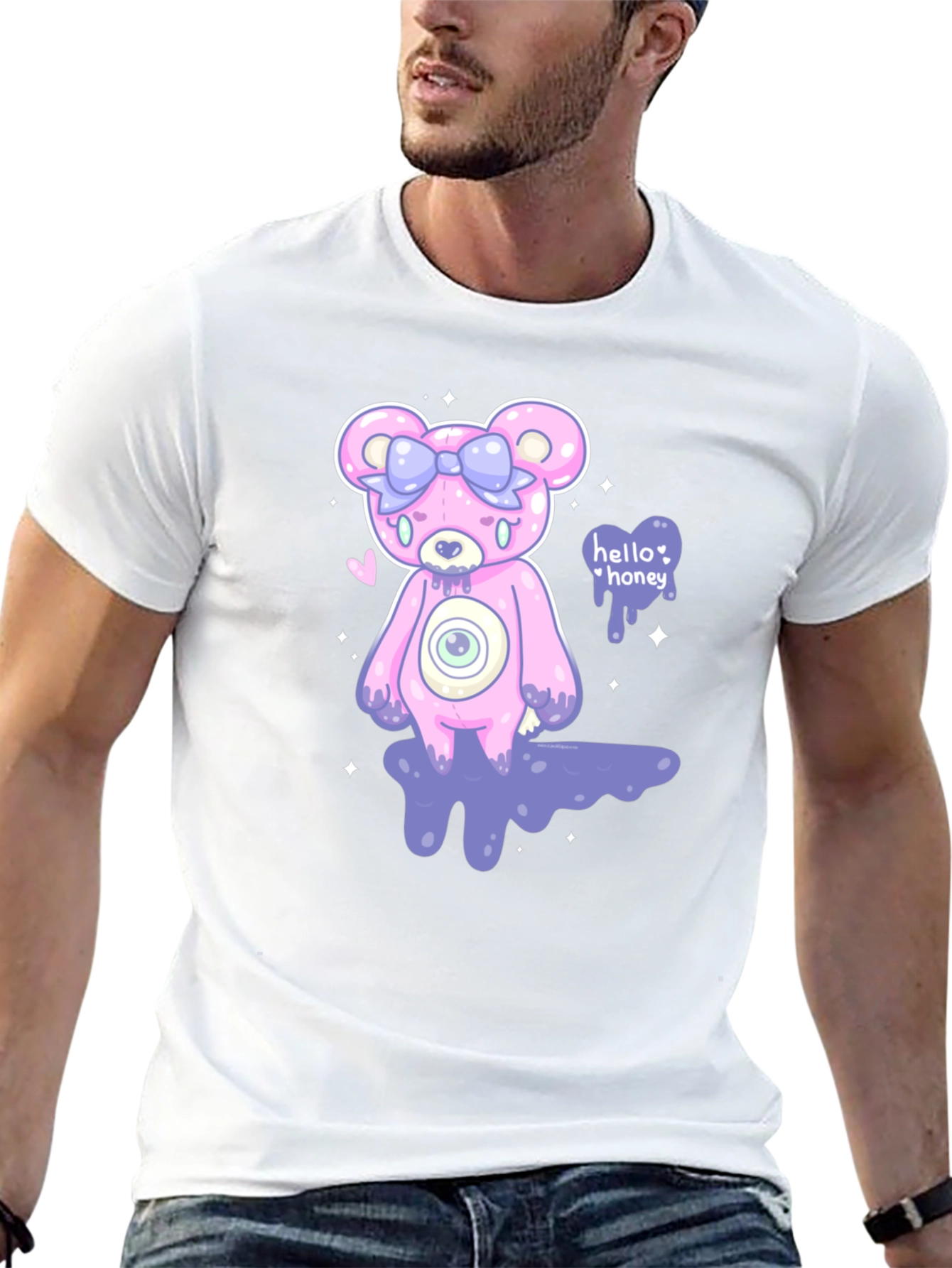 Creepy Cute Honey Bear T-Shirt