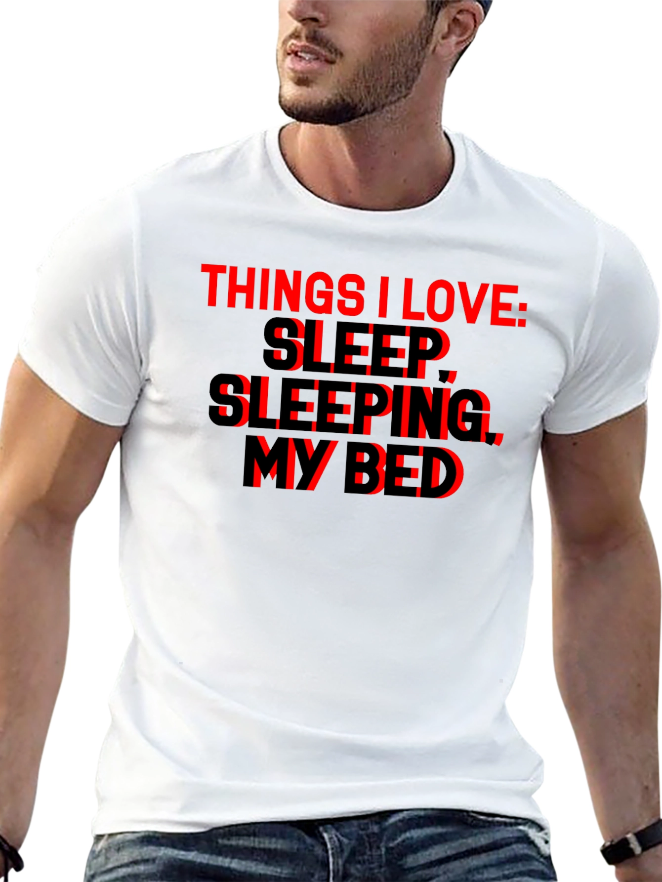 Sleep Lovers Tee - Sleeping My Bed T-Shirt