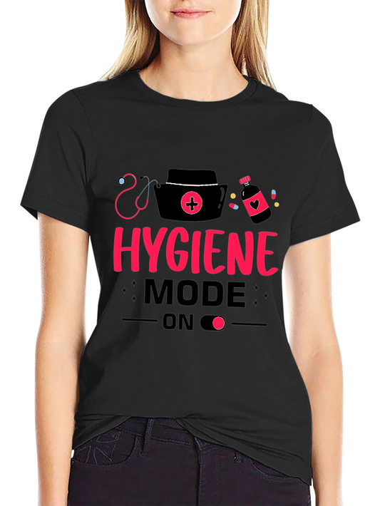 Hygiene Mode On Graphic T-Shirt