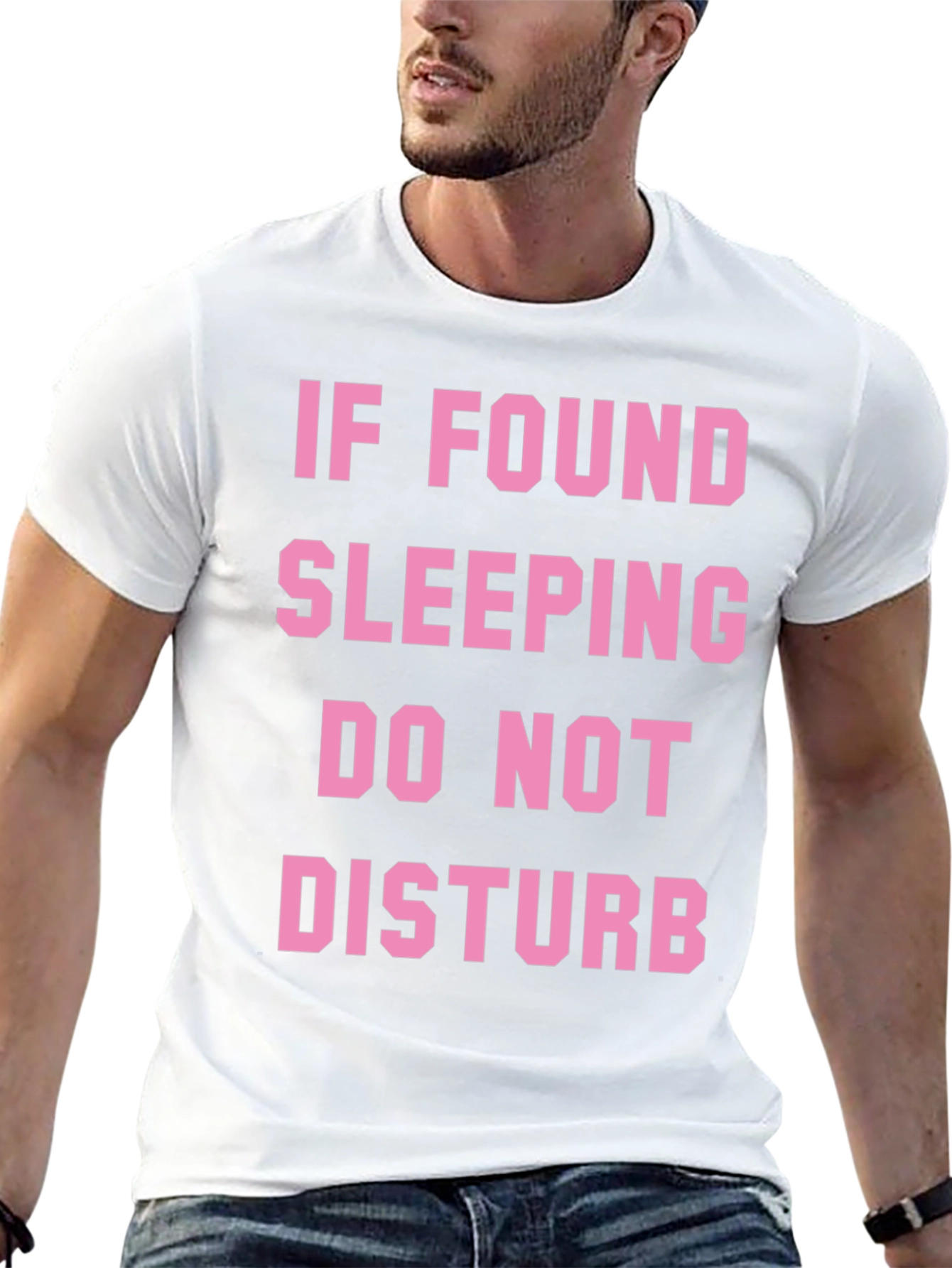 Funny Sleep Shirt: Do Not Disturb Graphic Tee