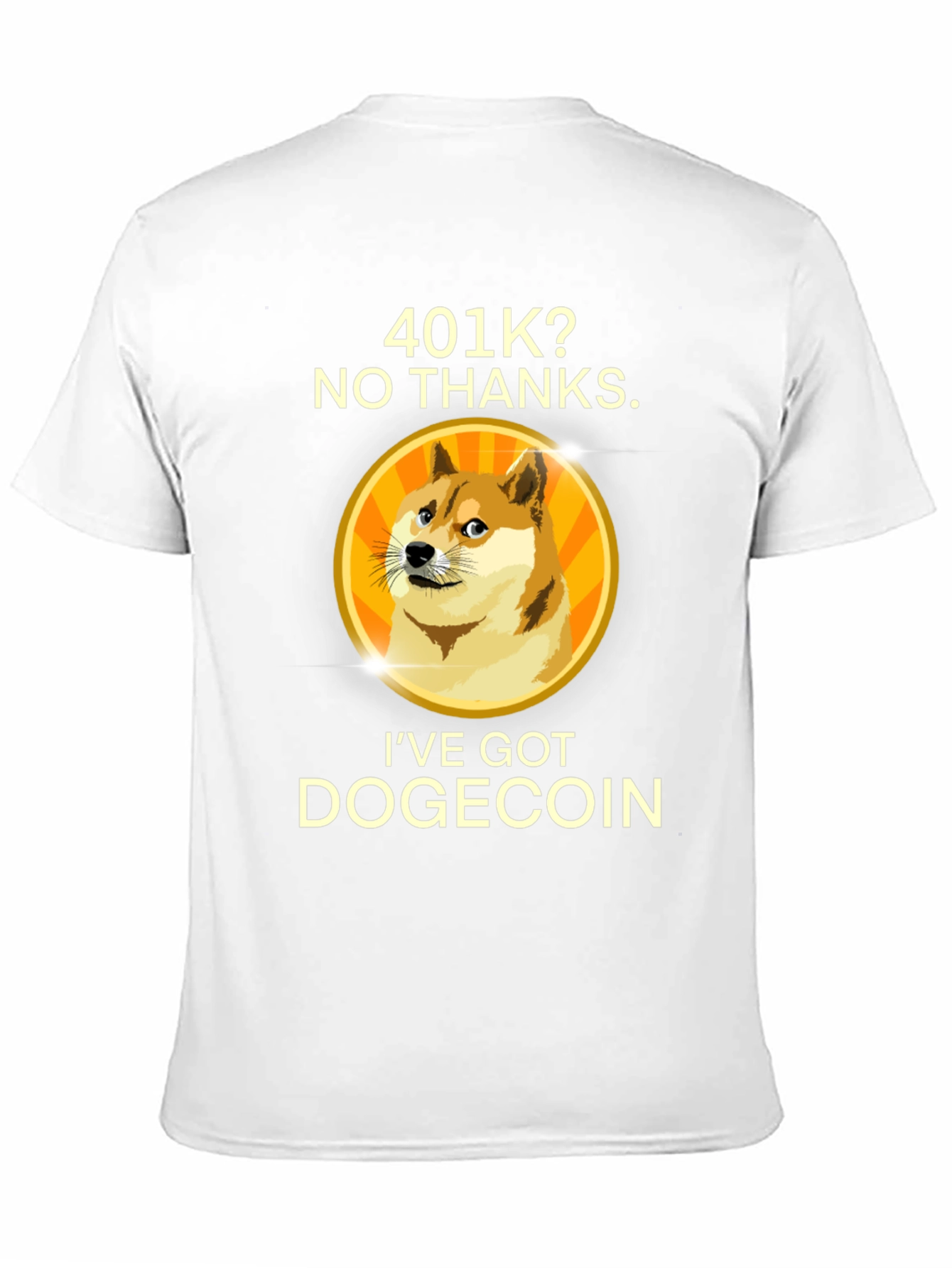 Dogecoin Investor Black T-Shirt