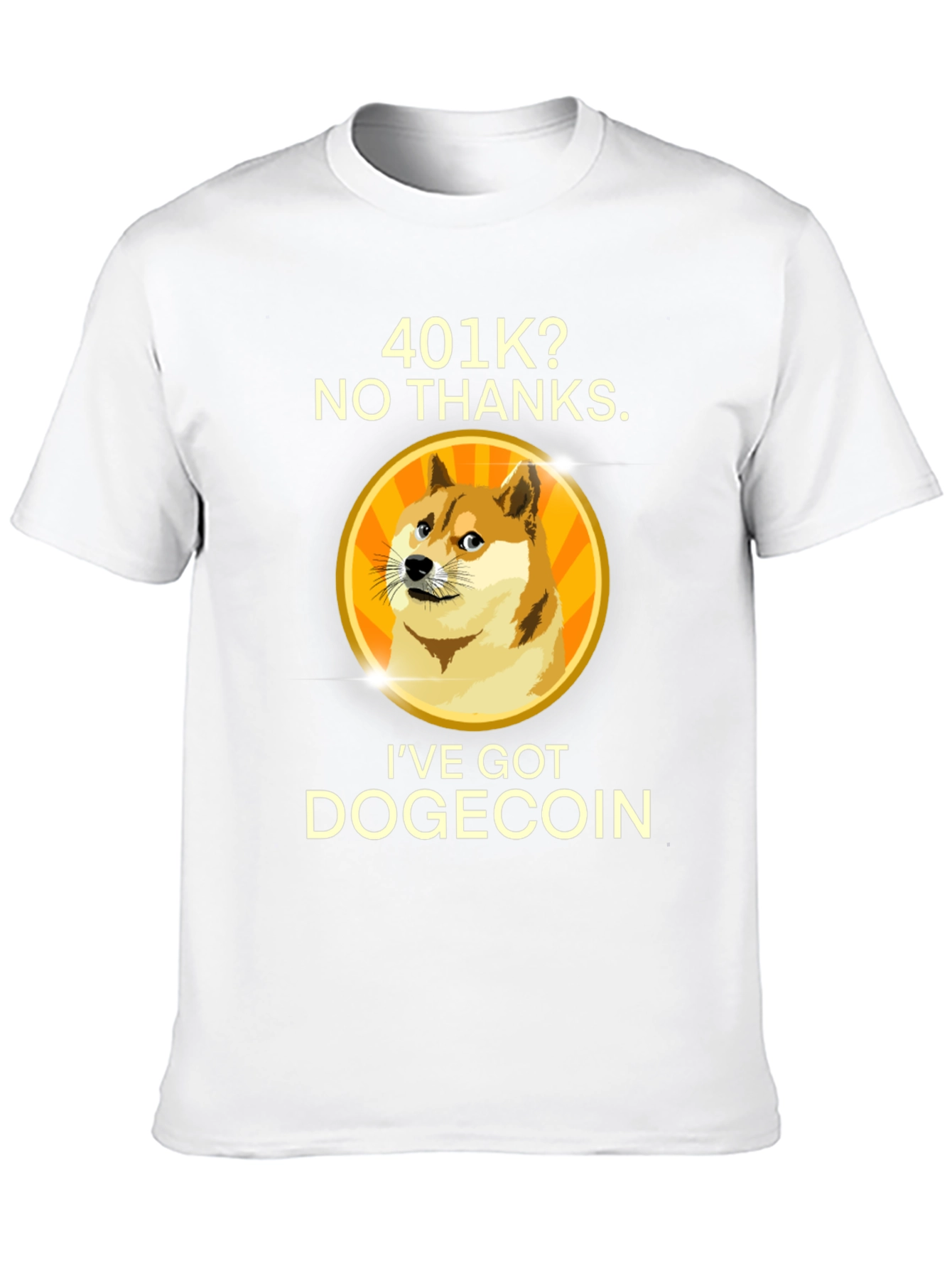 Dogecoin Investor Black T-Shirt
