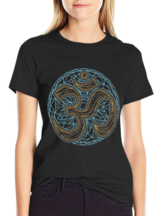 Om Symbol Graphic Tee - Spiritual Style