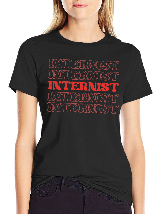 Internist Graphic Tee - Black