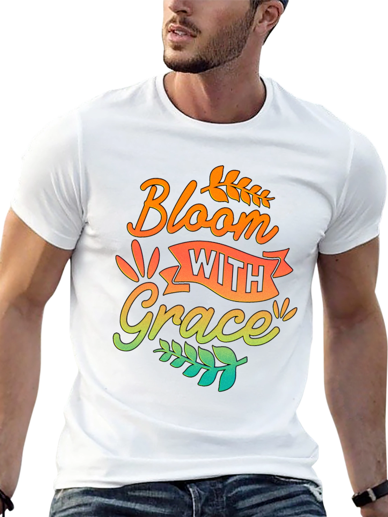 Bloom With Grace Graphic Tee