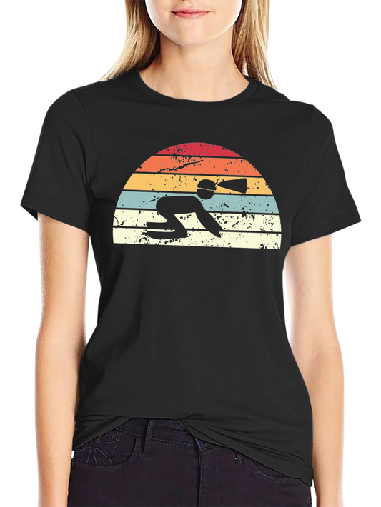 Retro Curling T-Shirt