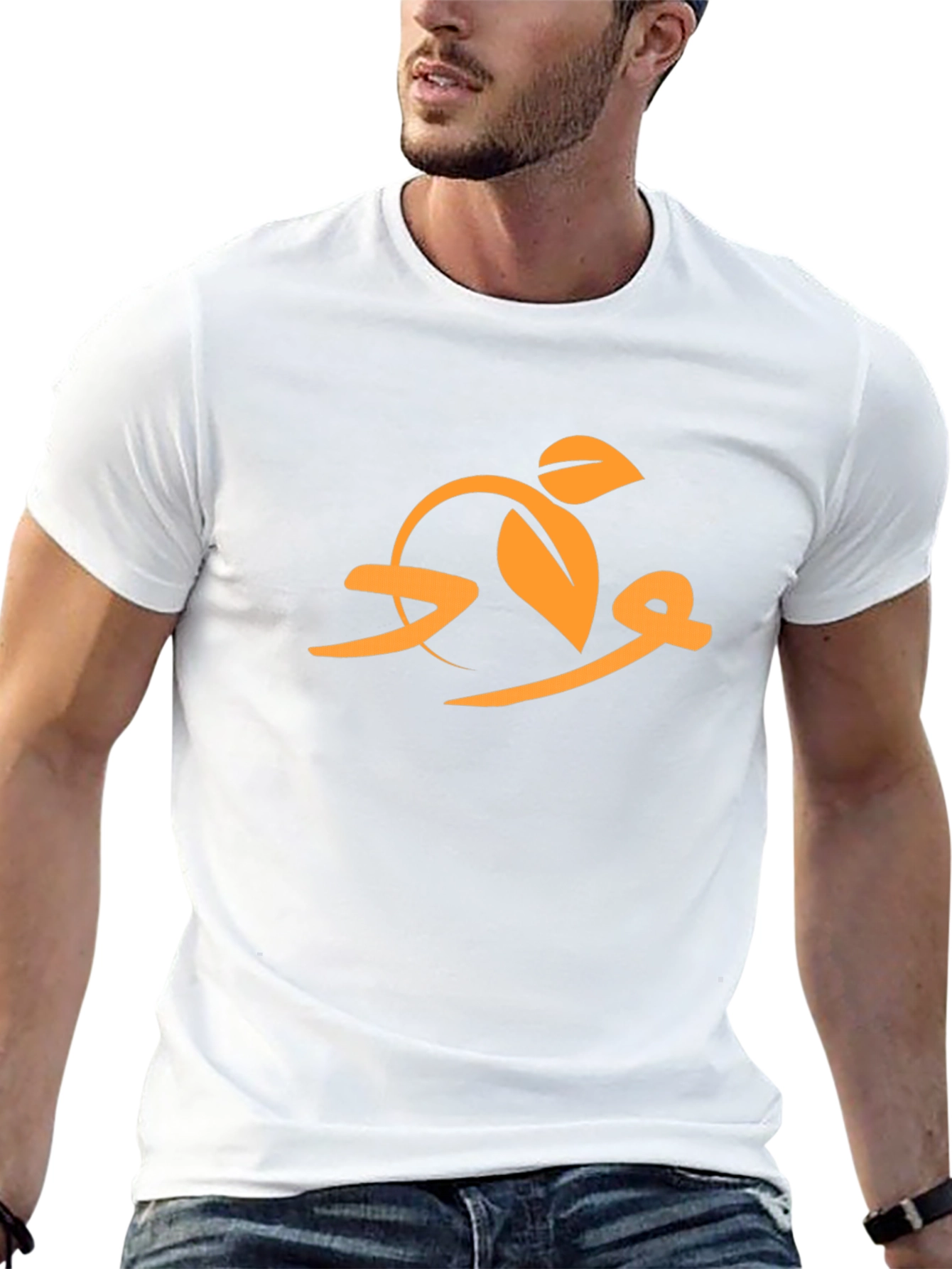 Stylish Black T-Shirt with Arabic Calligraphy Design