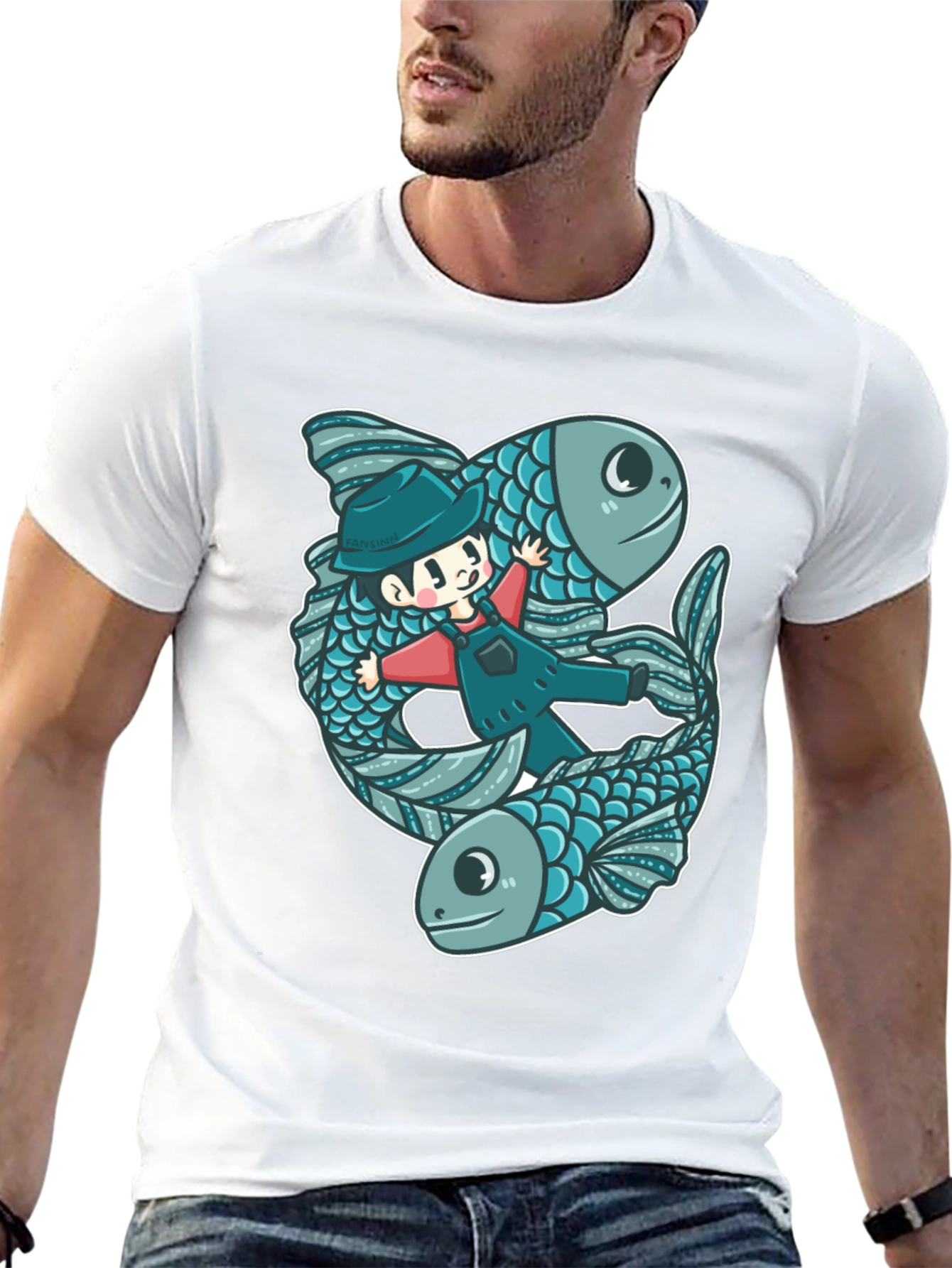 Pisces Zodiac Sign Graphic Tee