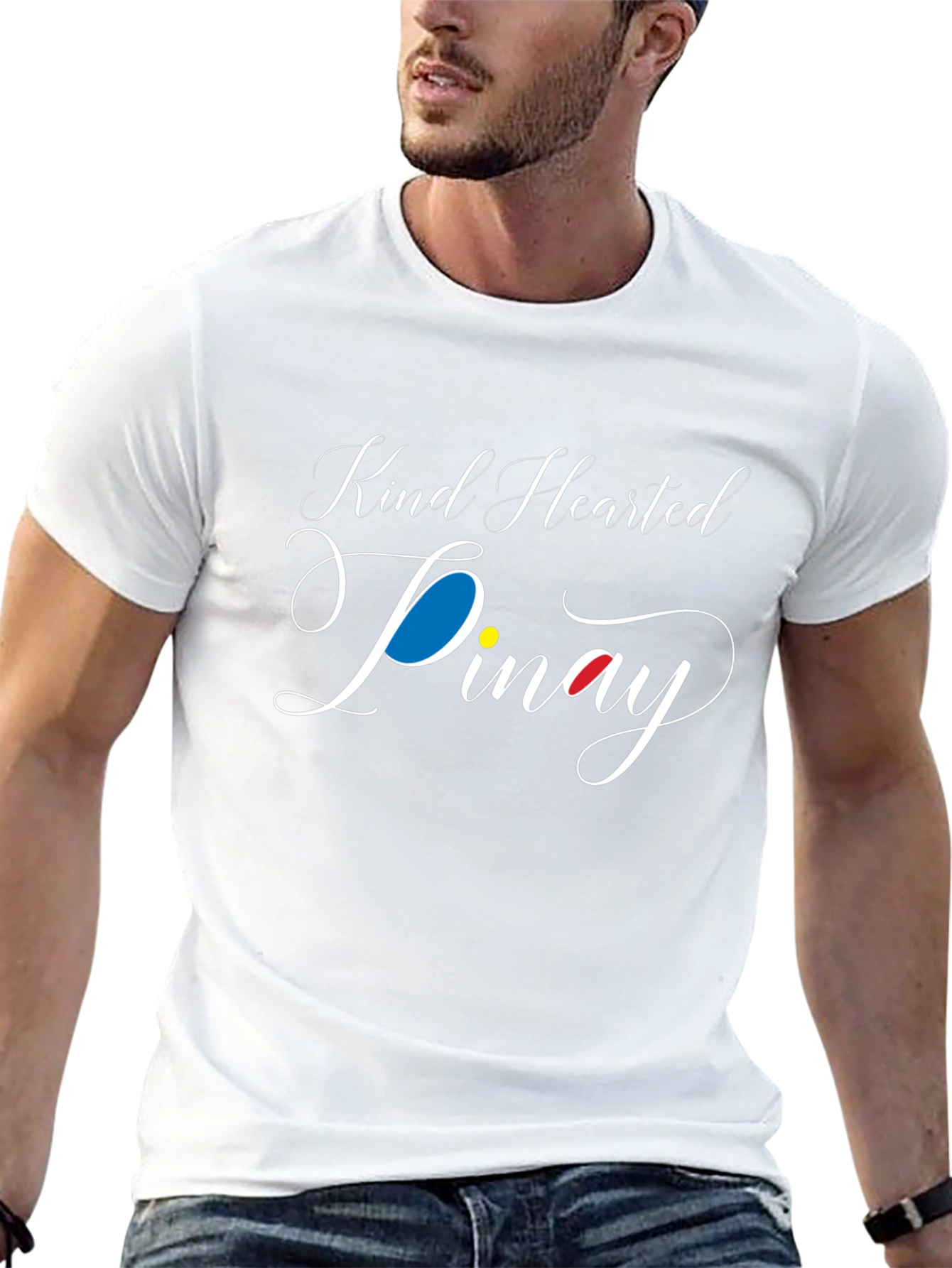 Kind Hearted Pinay Black T-Shirt