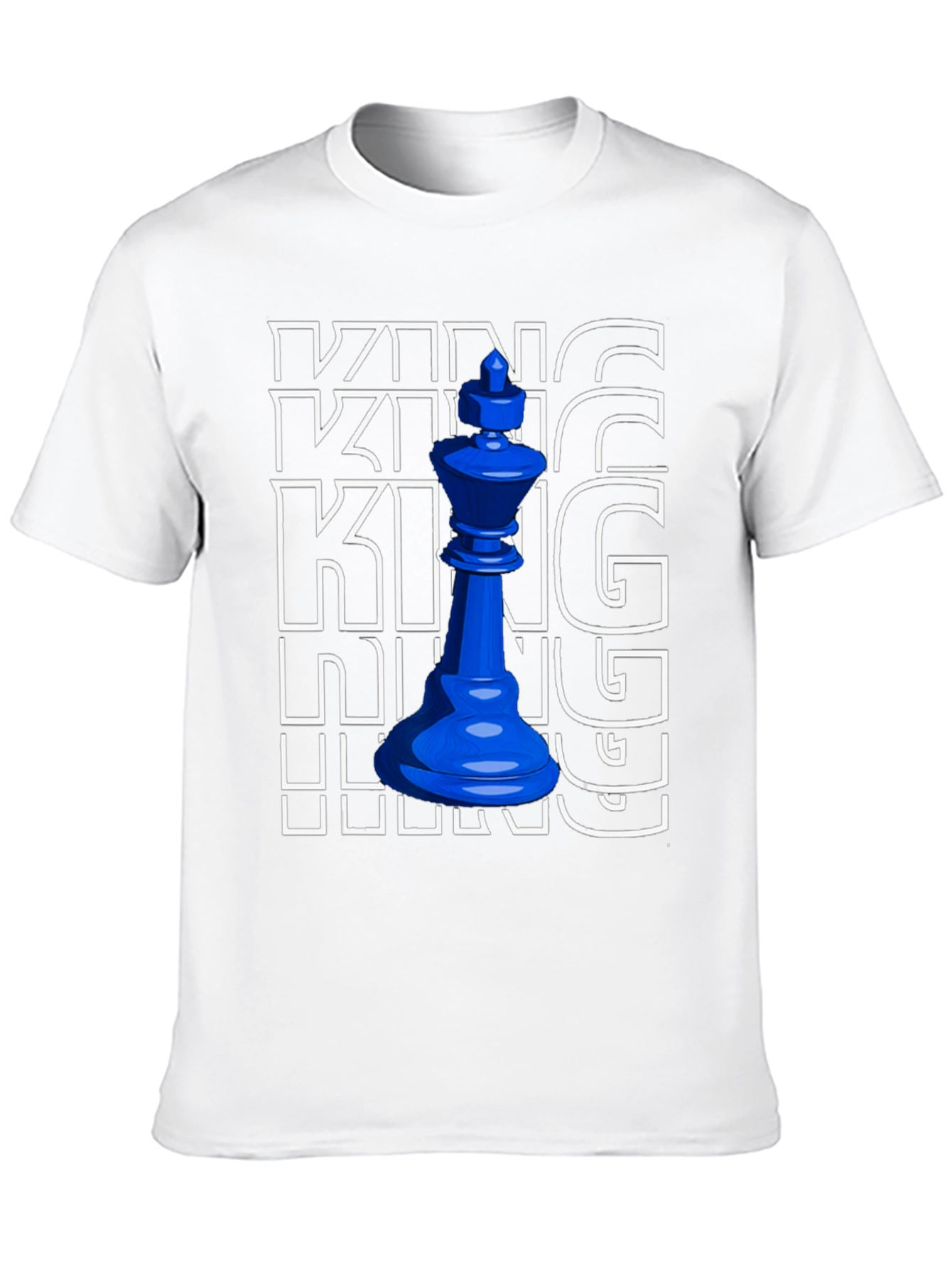 King Chess Piece Graphic T-Shirt