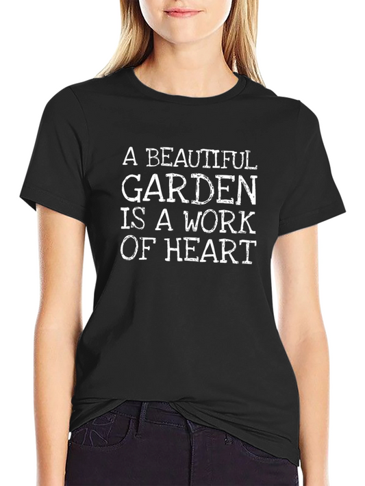 Beautiful Garden Heart T-Shirt - Gardening Lover Gift