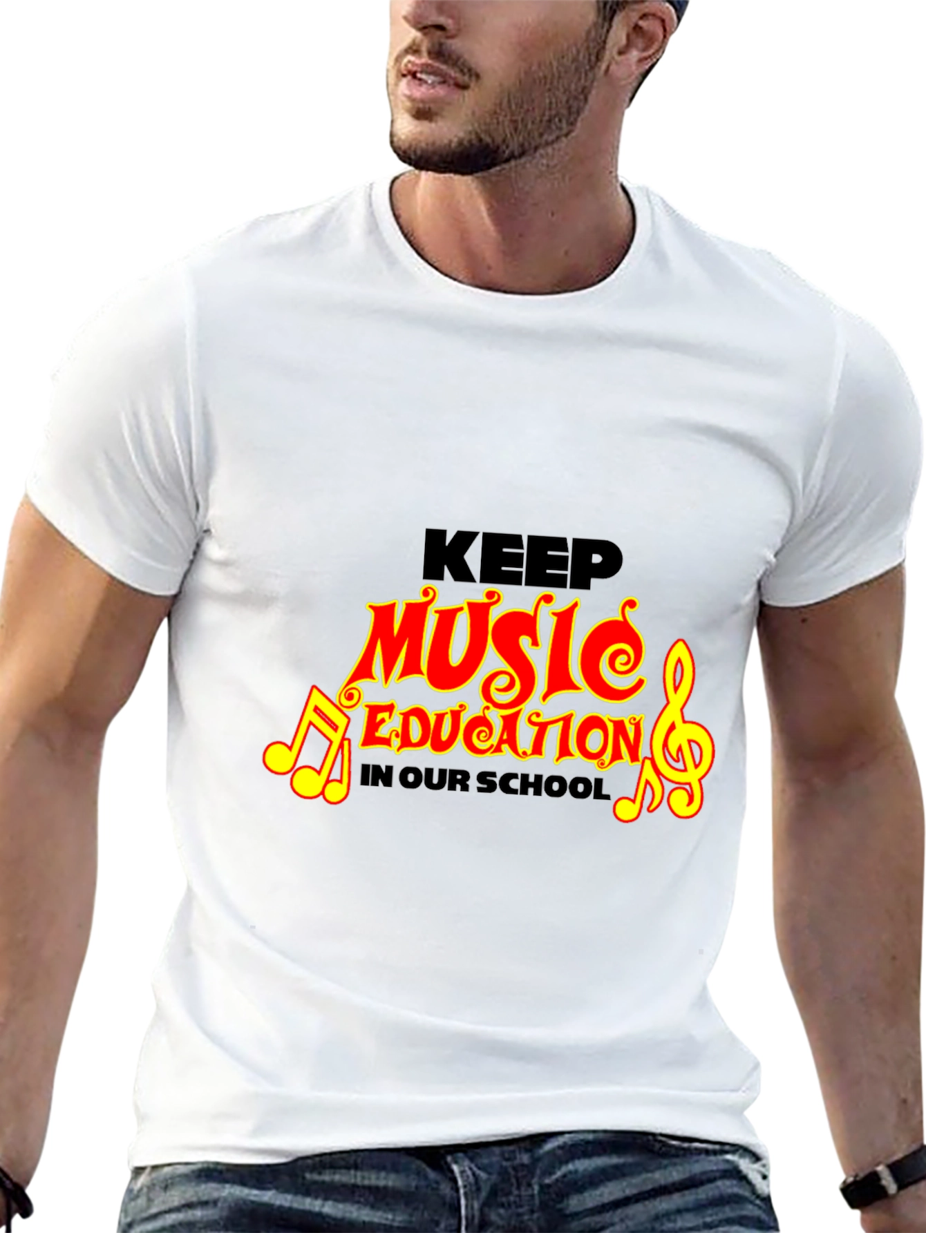 Music Education T-Shirt - Keep Music In Our Schools