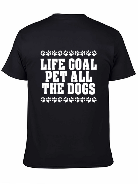 Life Goal Pet All The Dogs Graphic Tee