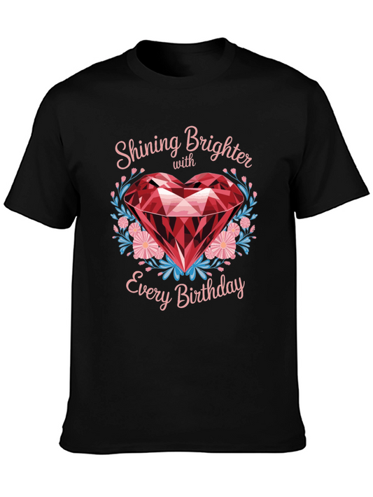 Shining Brighter Birthday T-Shirt