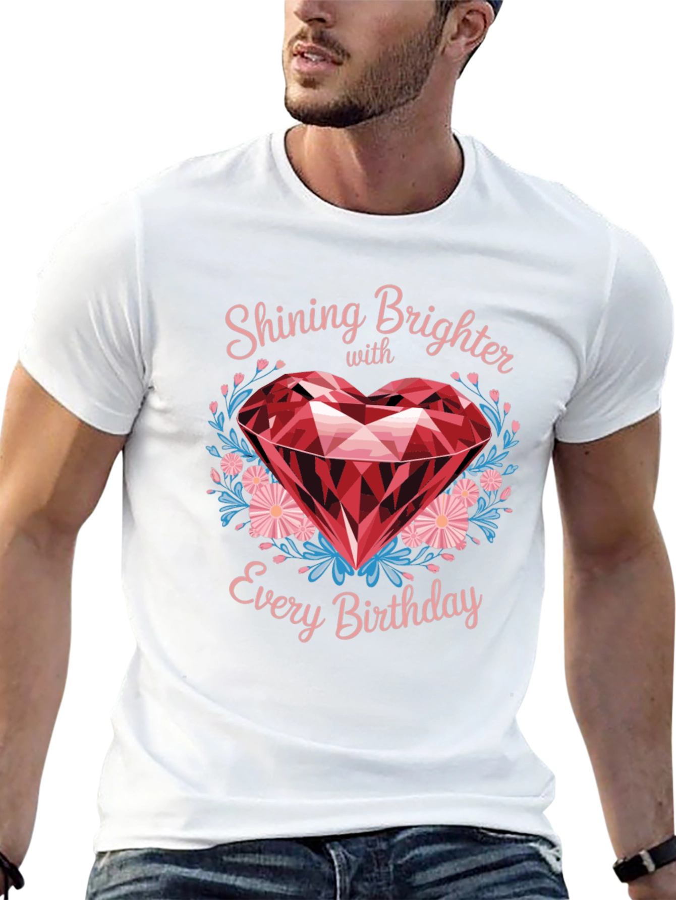 Shining Brighter Birthday T-Shirt
