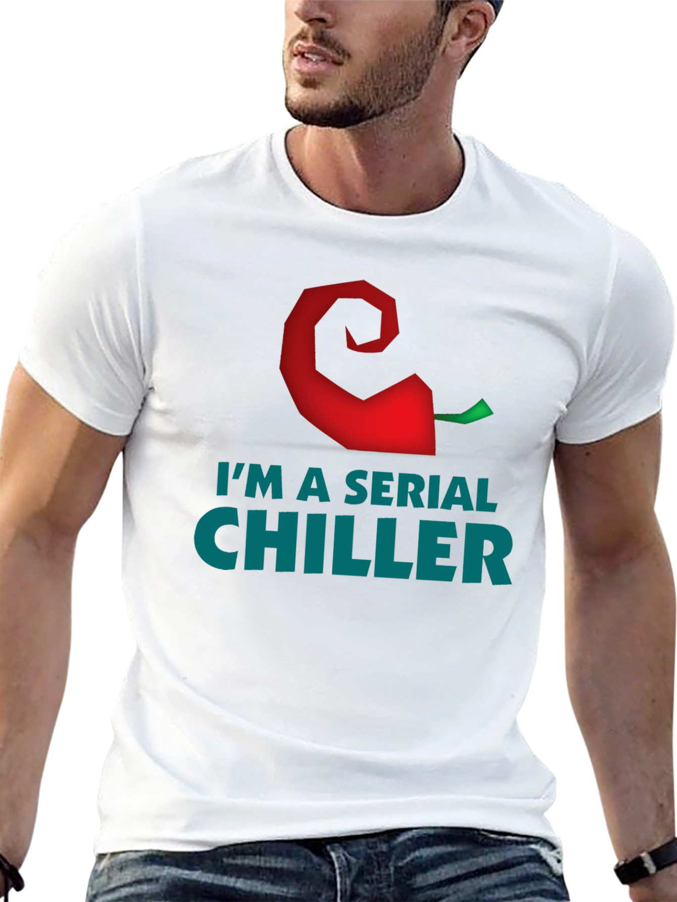 Im a Serial Chiller Graphic T-Shirt