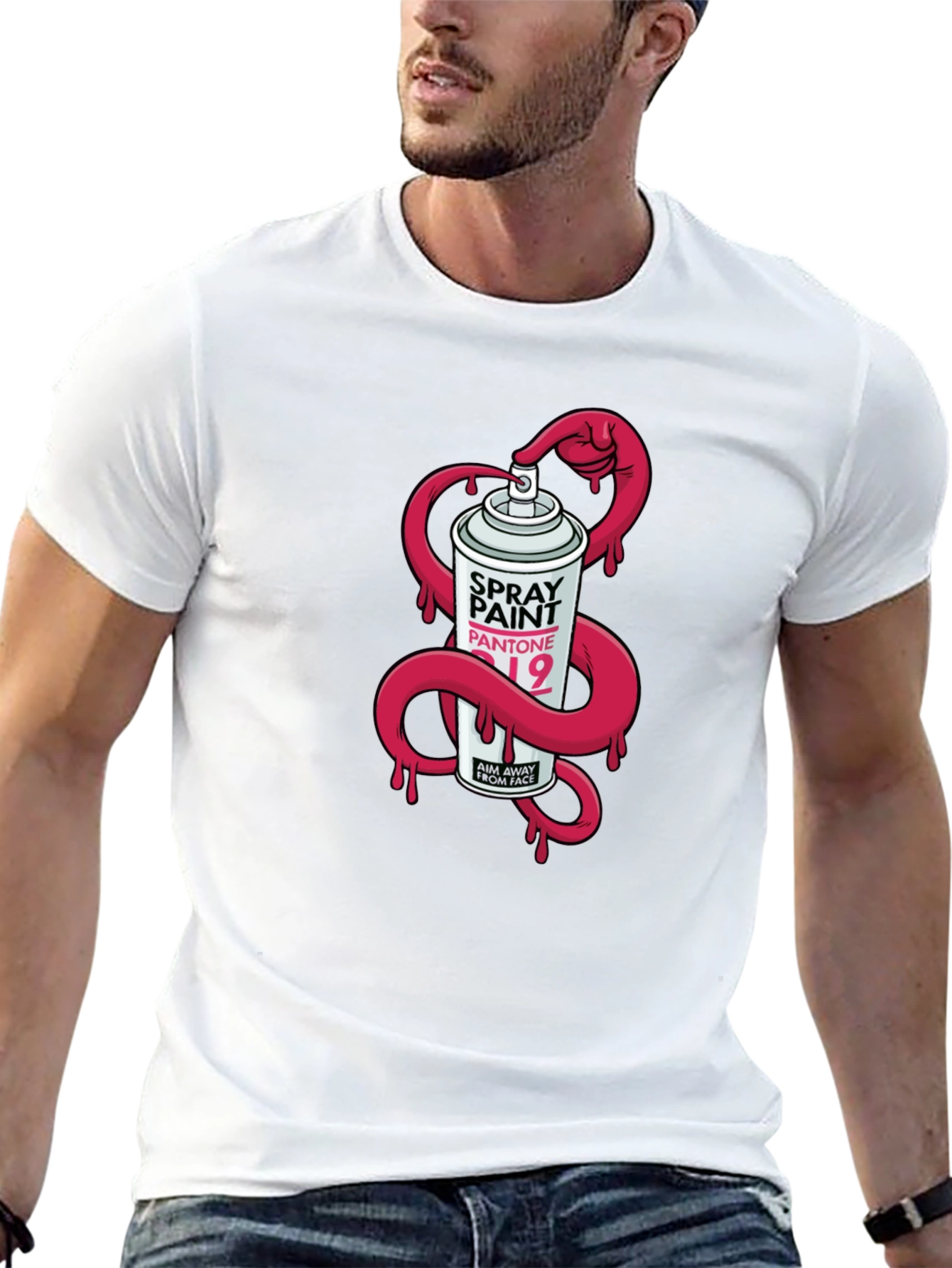 Spray Paint Can Graphic Tee