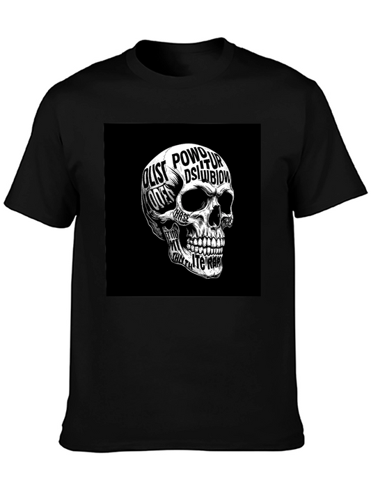 Skull Graphic Black T-Shirt