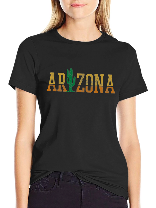 Arizona Graphic Tee - Cactus State Souvenir