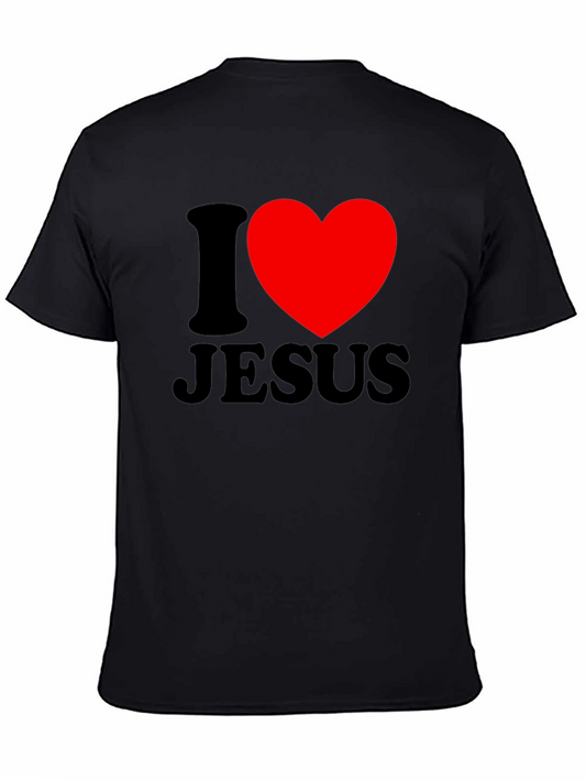 I Heart Jesus Graphic Tee - Christian Apparel