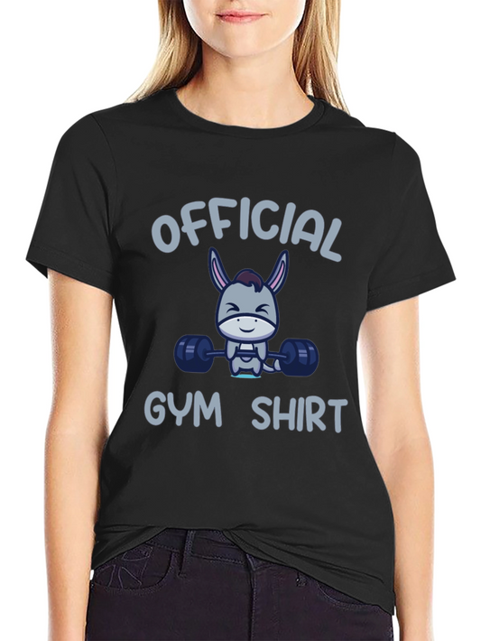 Funny Donkey Gym Shirt - Official Workout Tee