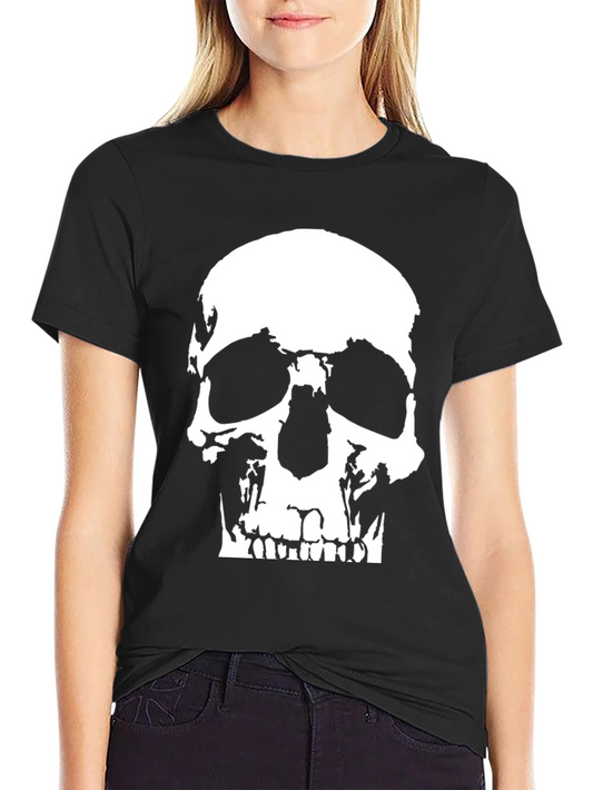 Skull Graphic T-Shirt - Mens Black Tee