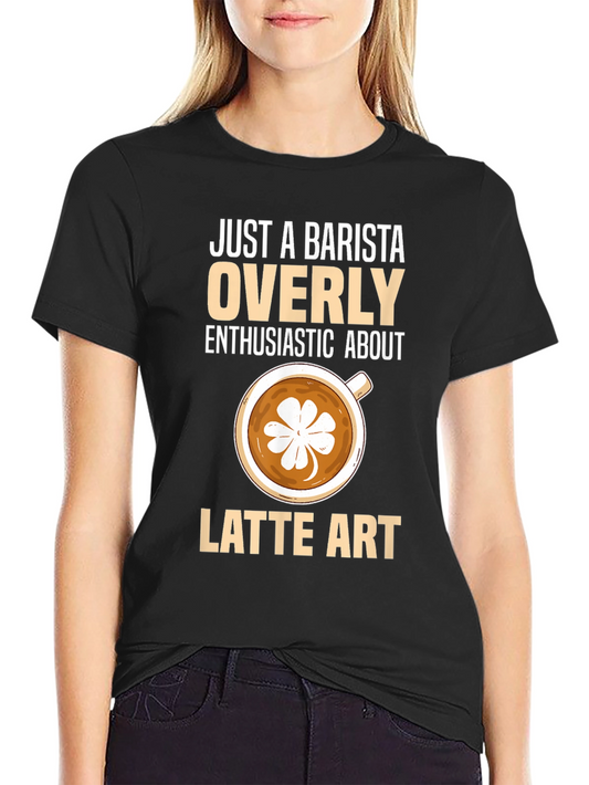 Barista Latte Art Enthusiast T-Shirt