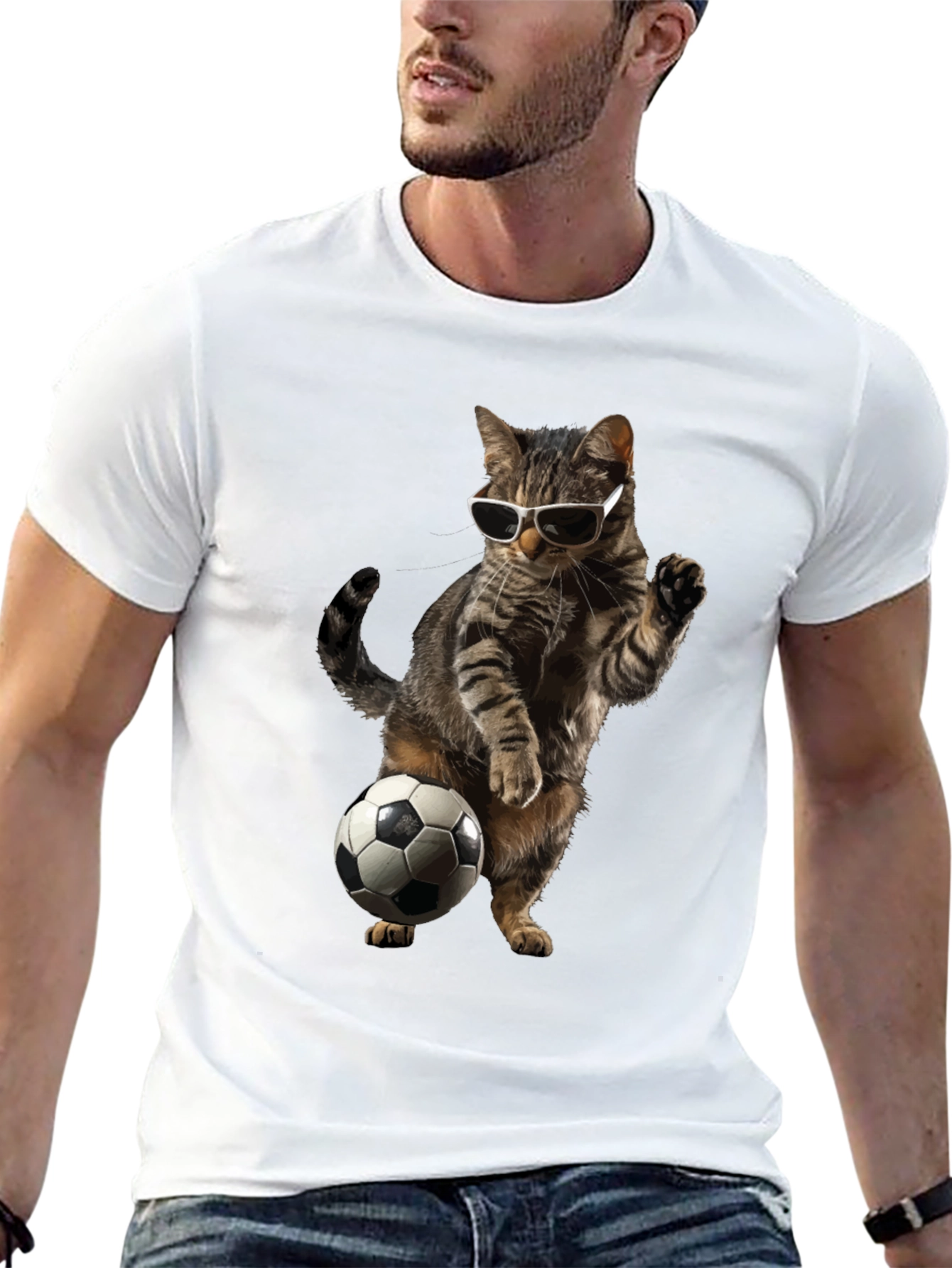 Cool Cat Soccer T-Shirt